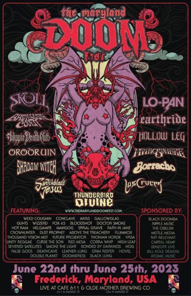 Doom fest flyer