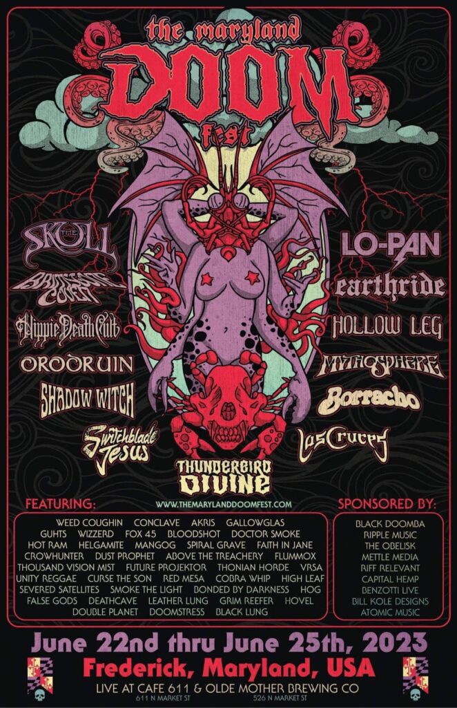 Doom fest flyer